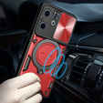 Husă blindată pentru Infinix Hot 40i, CamShield Slide, roșu
