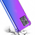 Husa pentru Motorola Edge 40 Neo, Gradient Dropproof, Violet / albastru