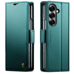 CASEME Litchi Wallet flip caz pentru Samsung Galaxy Z Fold7 5G