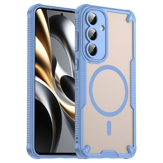 Husă blindată pentru Samsung Galaxy S25 FE, pentru MagSafe, negru mat