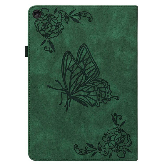Husă pentru Lenovo Tab M10 Plus 10.6 Gen 3 TB-125F TB-128F, Butterfly, verde