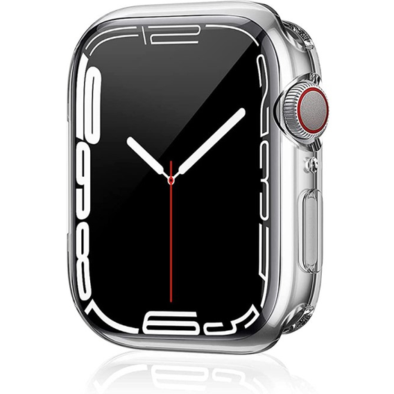 Etui TPU do Apple Watch 7 / 8 45mm, Transparent