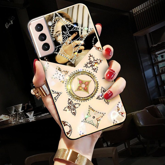 Fashion Huse pentru Samsung Galaxy S21, roz