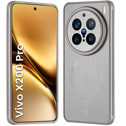 Carcasă pentru Vivo X200 Pro 5G, MagSafe, titan aur