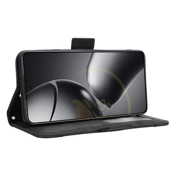Cu clapetă pentru Xiaomi 14T, Card Slot, negru