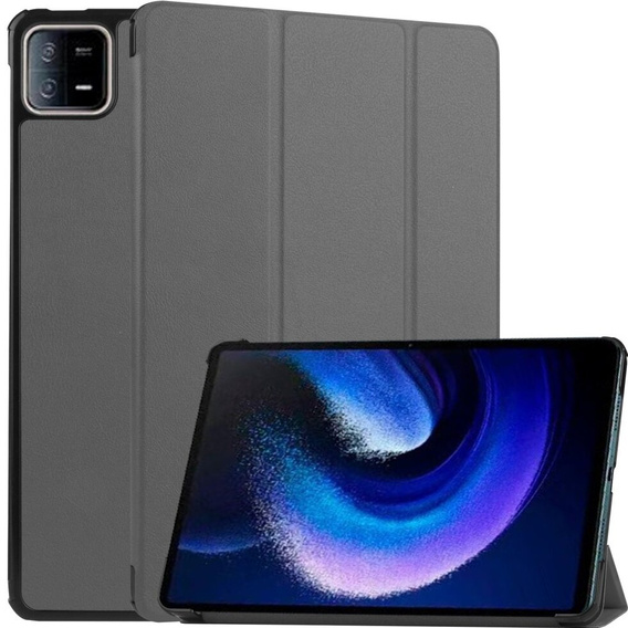 Husă pentru Xiaomi Pad 6, Smartcase, gri