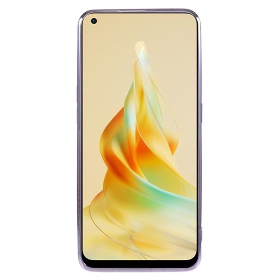 Husă pentru Oppo Reno8 T 4G, Glitter Flower, violet