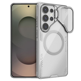 Husă blindată Nillkin Iceblade CamProp pentru Samsung Galaxy S26 Ultra, gri