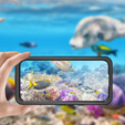 Husă impermeabilă IP68 pentru Google Pixel 9a, Redpepper, negru