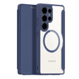 Dux Ducis Huse pentru Samsung Galaxy S25 Ultra, Skin X Pro, MagSafe, albastru închis