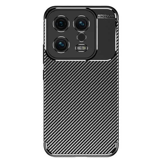Huse pentru Xiaomi 13, Carbon Gel, negru