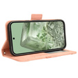 Cu clapetă pentru Google Pixel 8A, Card Slot, roz
