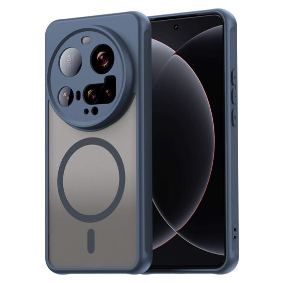Husă pentru Xiaomi 15 Ultra, pentru MagSafe, ERBORD Matt Case, albastru