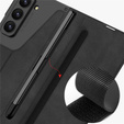 Carcasă portofel cu clapetă neagră pentru Samsung Galaxy Z Fold 7 5G