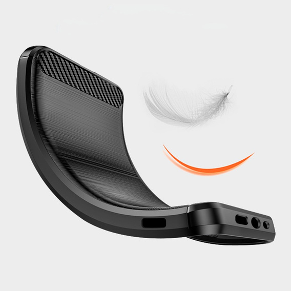 Huse pentru OnePlus Nord 4, Carbon, negru