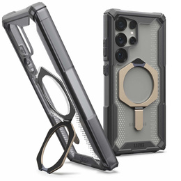 Carcasă Urban Armor Gear pentru Samsung Galaxy S25 Ultra, Plasma XTE MagSafe Kickstand, negru