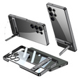 Carcasă pentru Samsung Galaxy S25 Ultra, GKK Kickstand Hard Case, negru