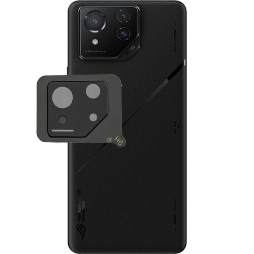 Sticlă temperată pentru camera foto pentru ASUS ROG Phone 8 Pro, negru