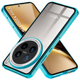 Husa pentru Vivo X200 Pro 5G, Magnetic Dual Glass, albastru