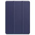 Husă pentru iPad Pro 11" 2024 (5 gen.), Smartcase cu spațiu pentru stylus, albastru închis