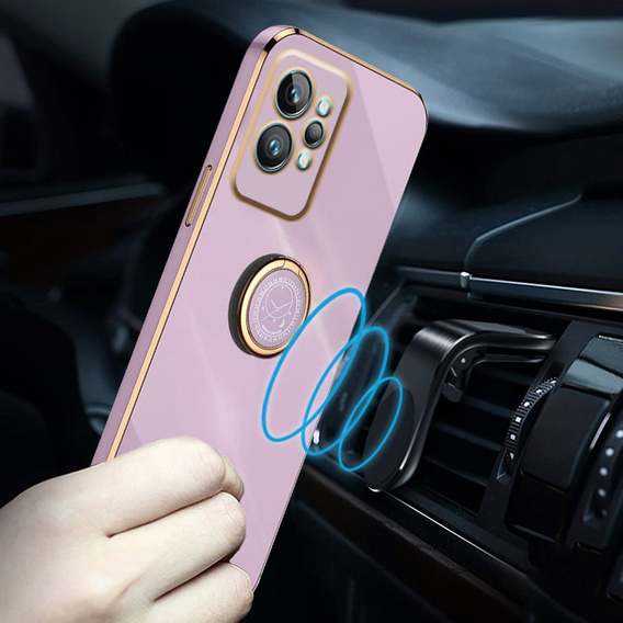 Huse pentru Realme GT2 Pro, Electro Ring, violet