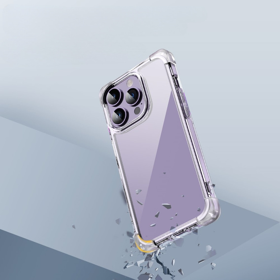 Husă pentru iPhone 13 Pro, ERBORD CornerShield, transparentă