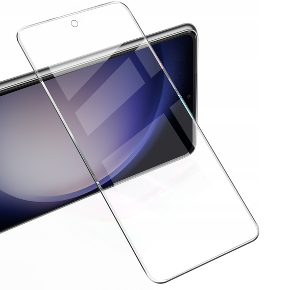 2x sticlă călită pentru Samsung Galaxy S23, ERBORD 9H Hard Glass pe ecran