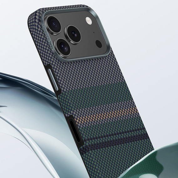 Husă BENKS Kevlar Magnetic Armor Pro Aurora 600D C070 pentru MagSafe pentru iPhone 17 Pro Max