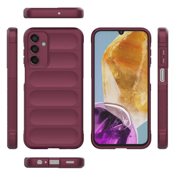 Huse pentru Samsung Galaxy M15 5G, Gaming Shockproof, maroon