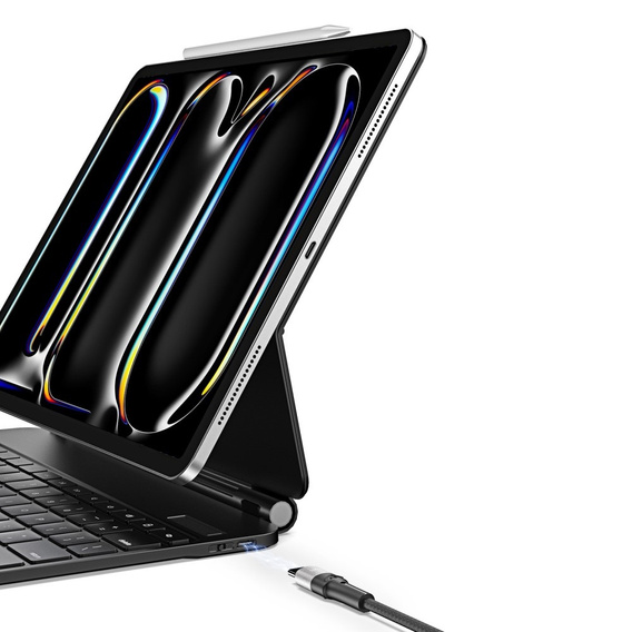 Husă pentru tastatură pentru Apple iPad Pro 11" 5th gen 2024, Dux Ducis MK Series, negru
