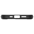 Carcasă MagSafe Spigen pentru iPhone 16E, Ultra Hybrid, transparent / negru + 9H Tempered Glass