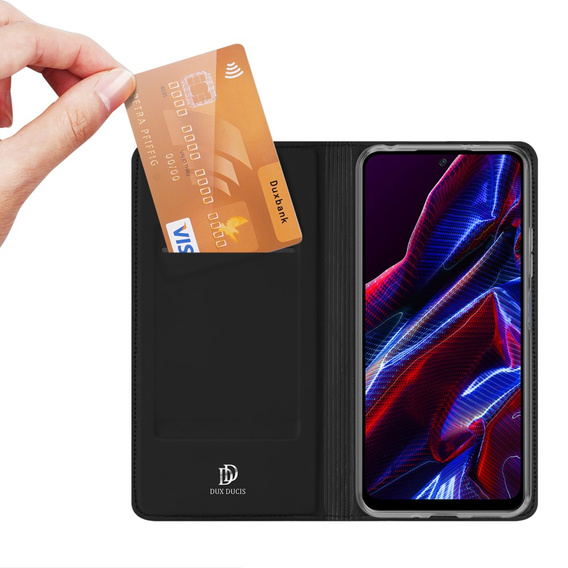 Dux Ducis Huse pentru Xiaomi Redmi Note 12 5G / POCO X5 5G, Skinpro, negru