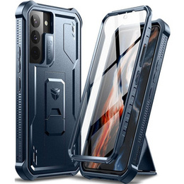 Husă blindată pentru Samsung Galaxy S22, Dexnor Full Body, albastru închis