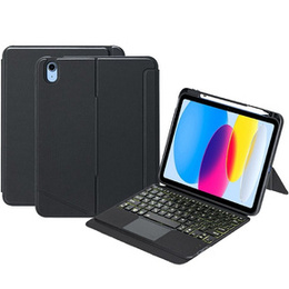 Carcasă + tastatură iPad 10.9 2022 10 GEN, keyboard Pen Slot, negru