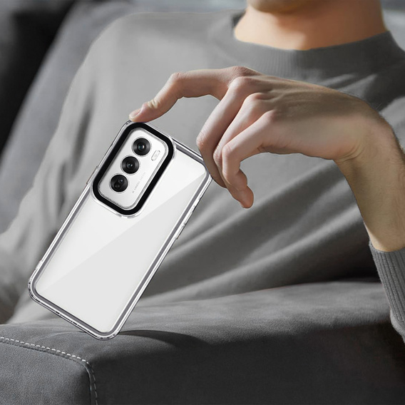 Huse pentru Oppo A80, Fusion Hybrid, transparentă