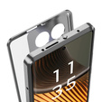 Carcasă pentru Motorola Edge 50 Ultra, Frame Case, de argint