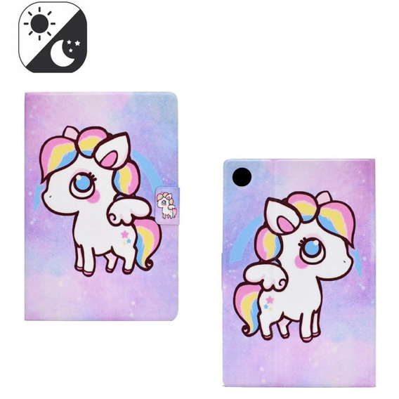 Husă pentru Lenovo Tab M10 10.1 Gen 3, Smartcase, colorful horse