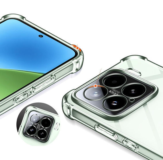 Huse pentru Xiaomi 15, Dropproof, transparentă