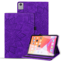 Husă cu clapetă pentru Lenovo Tab M11, flower, violet