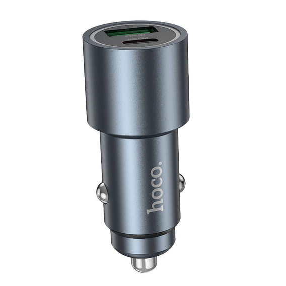 Încărcător auto Hoco Z60 cu două porturi și încărcare rapidă de 48 W