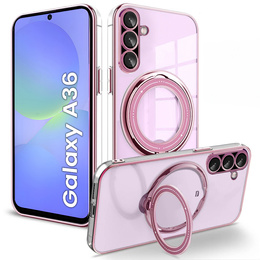 Carcasă magnetică pentru Samsung Galaxy A36 5G, pentru MagSafe, roz