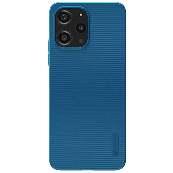 Carcasă NILLKIN pentru Xiaomi Redmi 12 4G, Super Frosted Shield Case, albastru