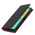 Cu clapetă pentru Sony Xperia 10 IV 5G, Litchi Skin Grain, negru