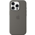 Carcasă originală Apple din silicon MagSafe pentru iPhone 16 Pro, Stone Gray MYYL3ZM/A