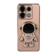 Carcasă pentru Xiaomi Redmi Note 13 Pro 5G, Astronaut, roz + sticlă călită 9H
