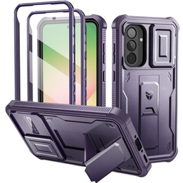 Husă blindată pentru Samsung Galaxy A56 5G, Dexnor Full Body (Two Frames), violet