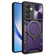 Husă blindată pentru Samsung Galaxy A54 5G, CamShield Slide, violet