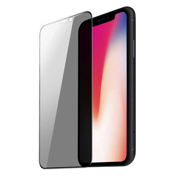 Sticla temperată Dux Ducis Anti Spy pentru iPhone X/XS