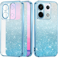 Husa pentru Xiaomi Redmi Note 13 5G, Glitter Case CamShield, albastru