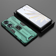 Huse pentru Honor 70 5G, Military kickstand, verde